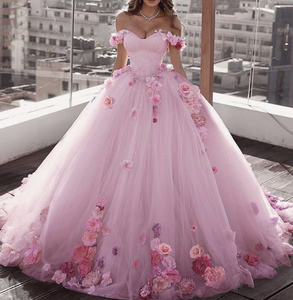 Pink Rose Princess Dress | Tickled Pink