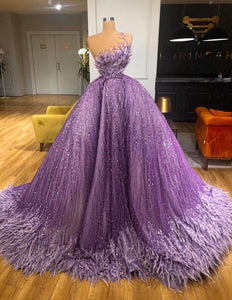 Must Have EAGLELY Purple Sequins Glitter Evening Dinner Dress Elegant  Classy 2023 New Formal Event Banquet Noble Performance Party Annual Meeting  Host Luxury Ball Gown Debut For Ninang Wedding For Bride 